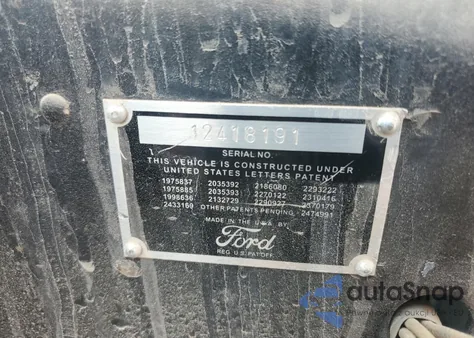 1926 Ford Model T from USA, damaged, VIN 12418191